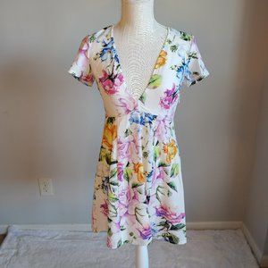 Show Me Your Mumu White Floral Print Dress